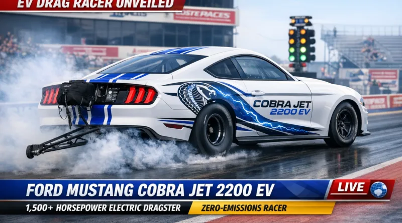 Ford Mustang Cobra Jet 2200 Shatters World Record
