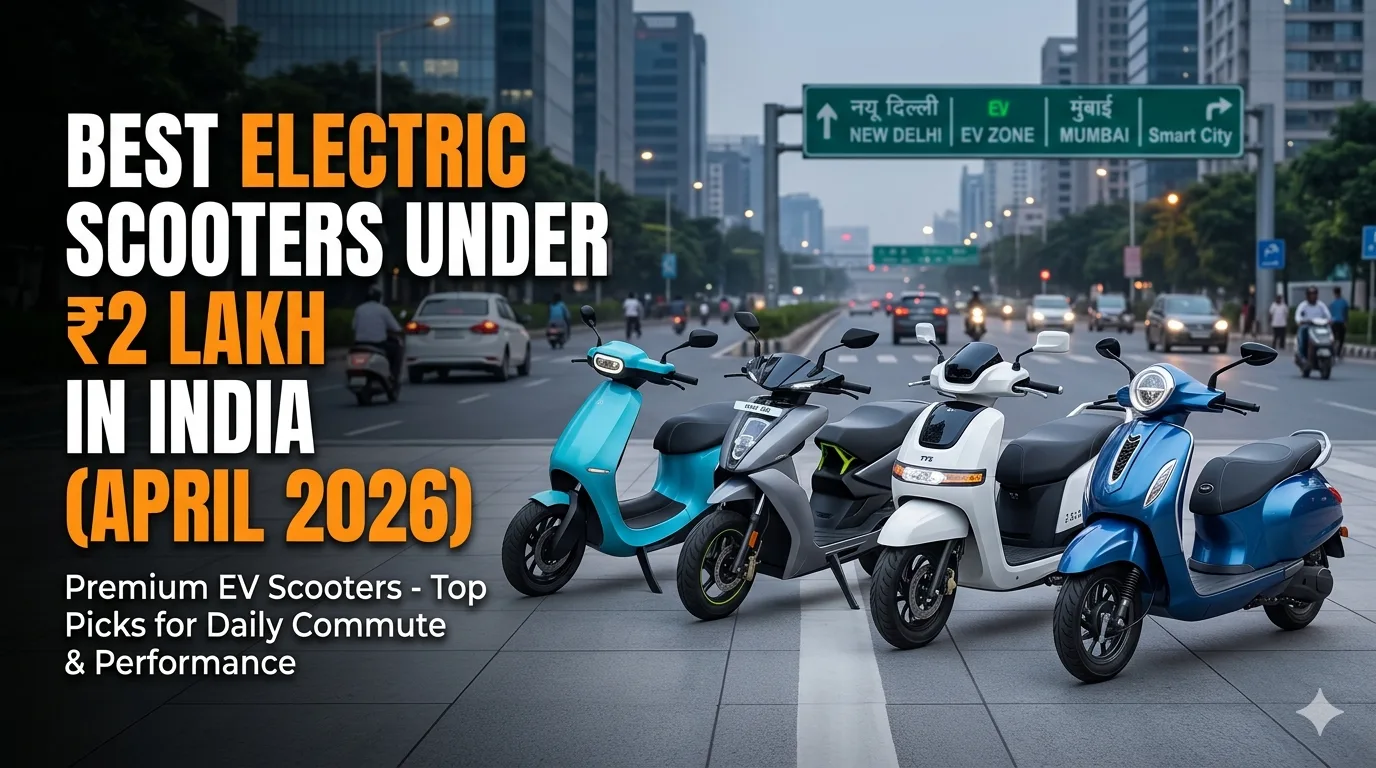 Best Electric Scooters Under Rs 2 Lakh in India