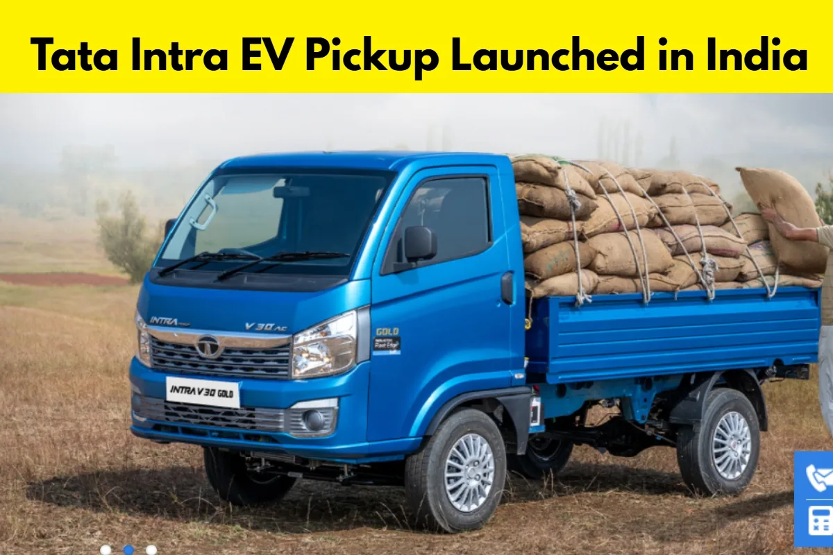 Tata Intra EV Pickup Launched in India