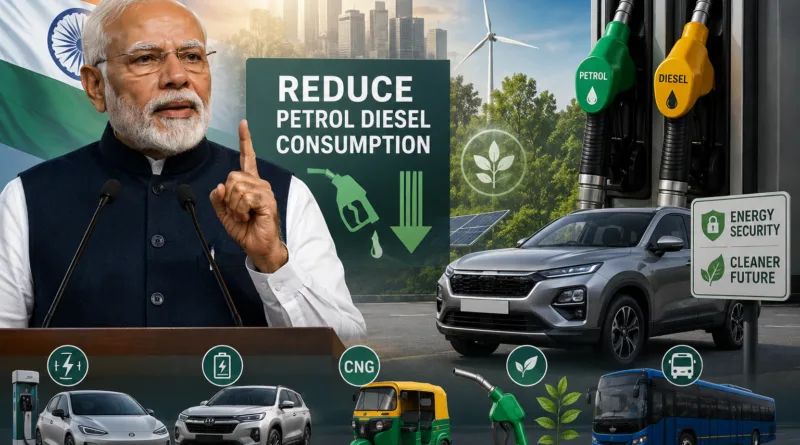 Why PM Modi Urged Indians To Reduce Petrol And Diesel Usage