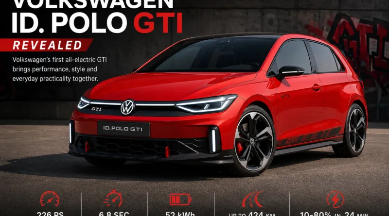 Volkswagen ID. Polo GTI Revealed As Brand’s First Electric GTI