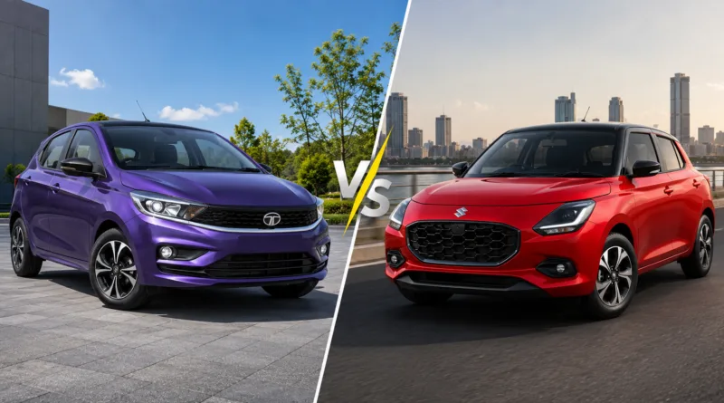 2026 Tata Tiago Vs Maruti Suzuki Swift