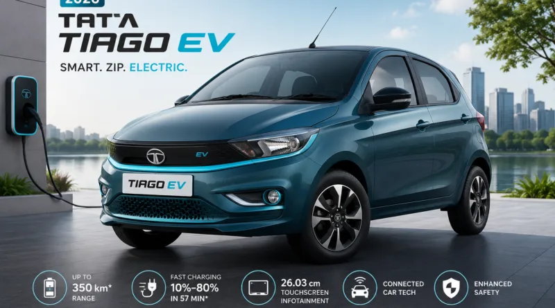 2026 Tata Tiago EV Launched In India