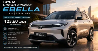 Toyota Urban Cruiser Ebella Electric SUV Launched At Rs 23.6 Lakh