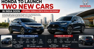 Honda To Launch Two New Cars In India Soon