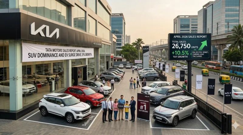 Kia India Sales April 2026