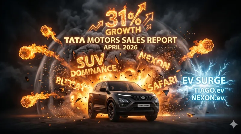 Tata Motors Sales Report April 2026
