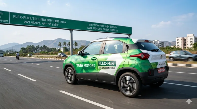 Tata Motors To Launch First Flex-Fuel Car By 2026-End