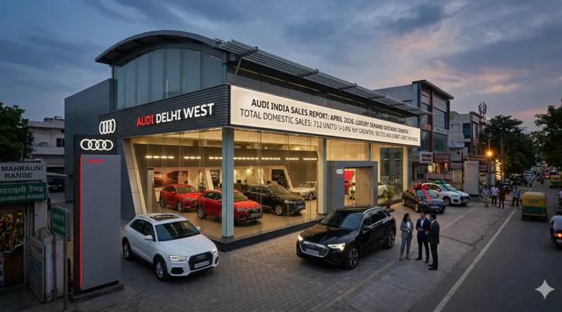 Audi India Sales April 2026