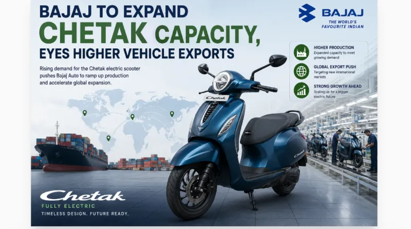 Bajaj To Expand Chetak Production Capacity