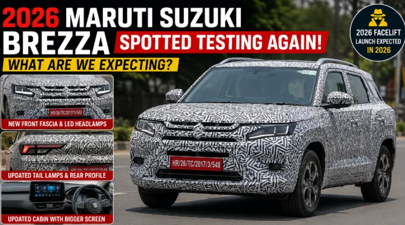 2026 Brezza Facelift