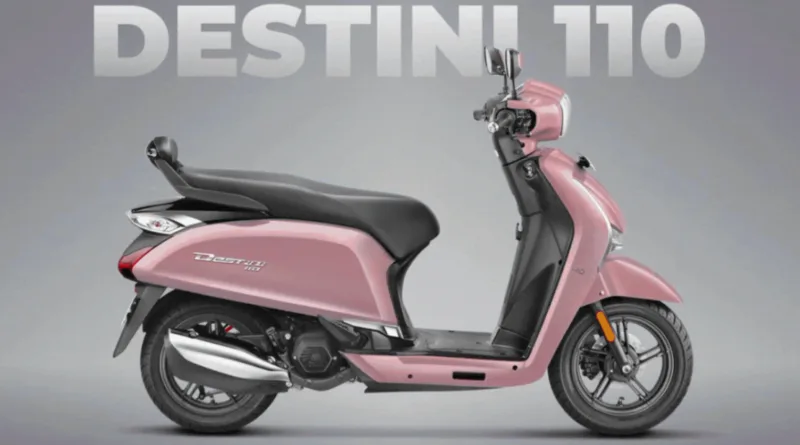 Hero Destini 110 Launched In India
