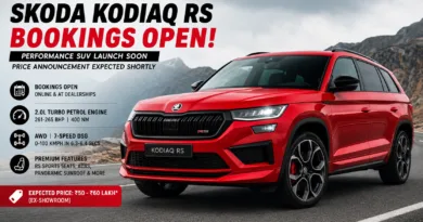 Skoda Kodiaq RS Bookings Open In Indi