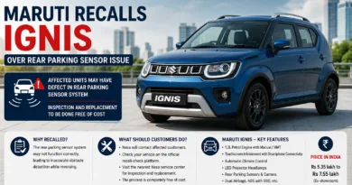 Maruti Suzuki Recalls Ignis Over Rear Parking Sensor Issue