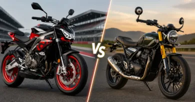 Aprilia Tuono 457 Special Edition Vs Triumph Speed 400