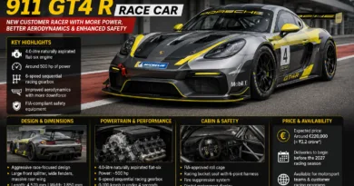Porsche Unveils 911 GT4 R Race Car