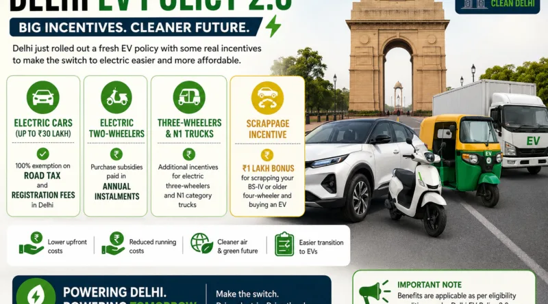 Delhi EV Policy 2.0 Explained