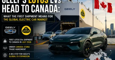 Geely Holding Group is preparing to ship its first premium Lotus electric cars to Canada