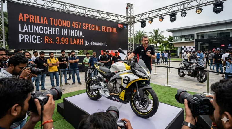 Aprilia Tuono 457 Special Edition Launched
