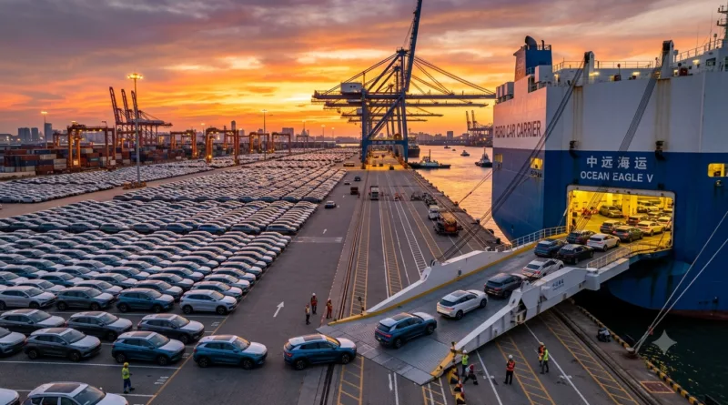 China's EV Exports Reach Record $9.2 Billion In May 2026
