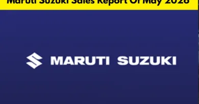 Maruti Suzuki Sales Report Of May 2026