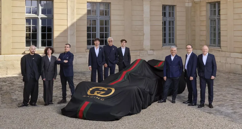 Gucci has officially entered the fast-paced world of Formula 1