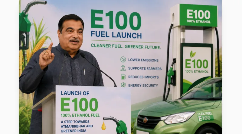 Nitin Gadkari Launches E100 Fuel, Says India's Ethanol Revolution Is Now A Reality