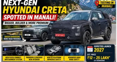 Next-Gen Hyundai Creta Spotted Testing In Manali