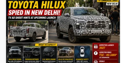 Next-Gen Toyota Hilux Spotted During TV Commercial Shoot