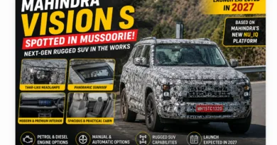 Mahindra Vision S Spotted Testing In Mussoorie Again