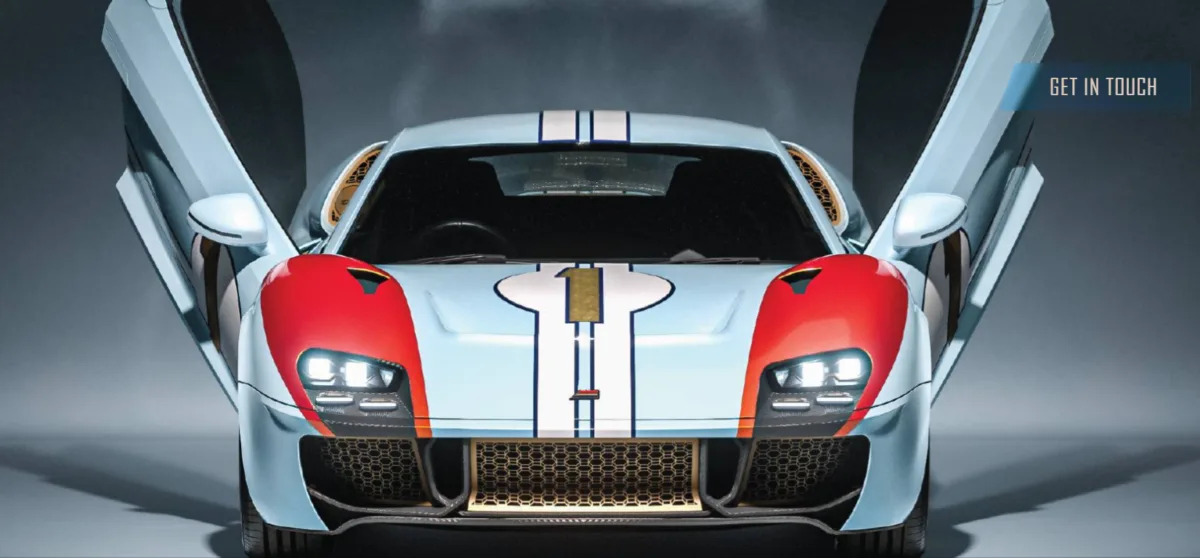 CAV GT MkII Design Inspired By The Ford GT40