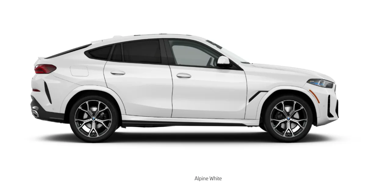 2026 BMW X6 continues to stand out with its distinctive coupe-inspired silhouette