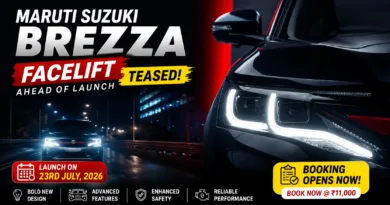 Maruti Suzuki is actively working to launch the Maruti Suzuki Brezza Facelift in the Indian market