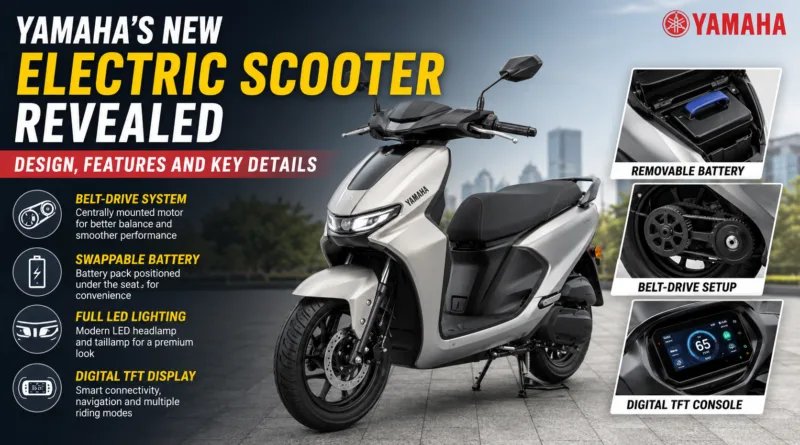 Yamaha appears to be preparing another major step in its electric mobility journey.