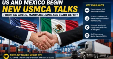 US and Mexico Launch New USMCA Talks Amid Auto Manufacturing Push