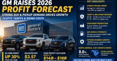 General Motors Raises 2026 Profit Forecast Despite Tariffs and Rising Costs