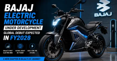 Bajaj Auto Confirms First Electric Motorcycle for FY2028 Launch