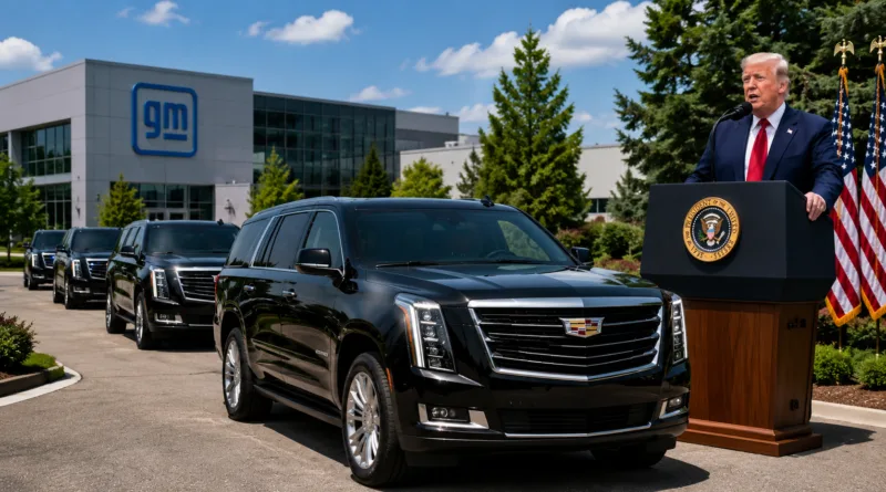 White House Orders 250 Cadillac Escalade SUVs for Presidential Motorcade