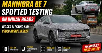 Mahindra BE 7 Spotted Testing on Indian Roads