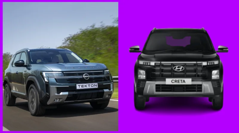 Nissan Tekton vs Hyundai Creta