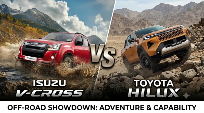 2026 Toyota Hilux Vs Isuzu V-Cross: Which Pickup Truck is Value For Money?