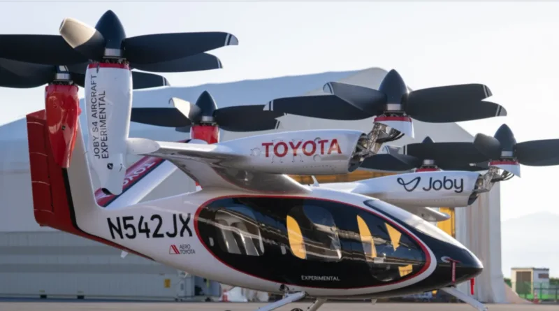 Joby and Toyota Form Joint Venture for Air Taxi