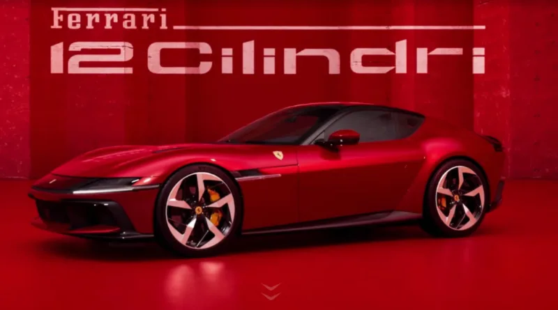 Ferrari has officially taken the wraps off the new Ferrari 12Cilindri Manuale
