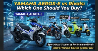 Yamaha Aerox-E Rivals in India