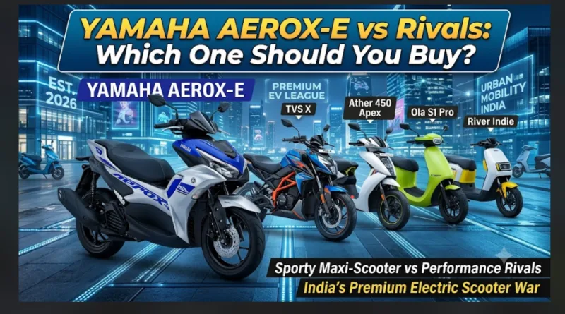 Yamaha Aerox-E Rivals in India