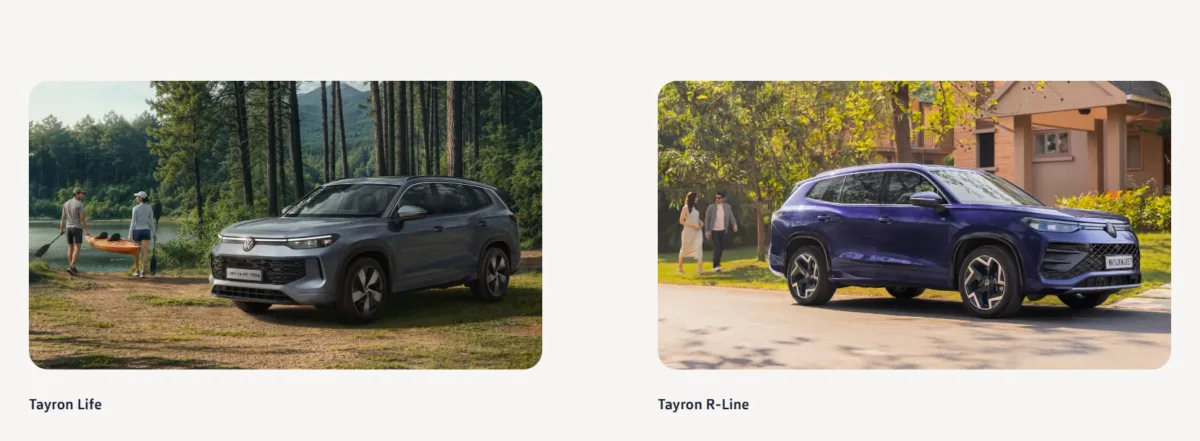 Volkswagen Tayron Life enters the market with an aggressive price tag of Rs 41.99 lakh (ex-showroom).