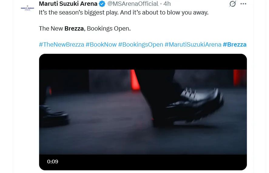 Maruti Suzuki Brezza Facelift Teased