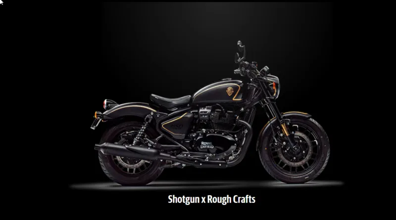 Royal Enfield has opened registrations for the limited-edition Shotgun 650 x Rough Crafts, a special factory-built version of the brand’s popular bobber motorcycle.