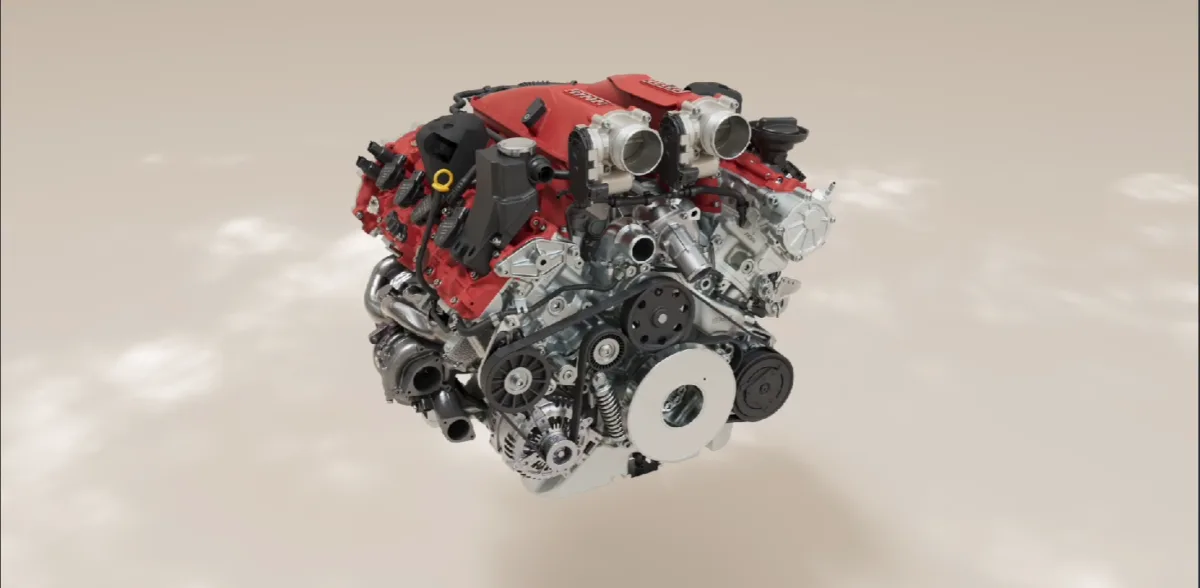 Powering the Amalfi Spider is the same 3.9-litre twin-turbo V8 petrol engine