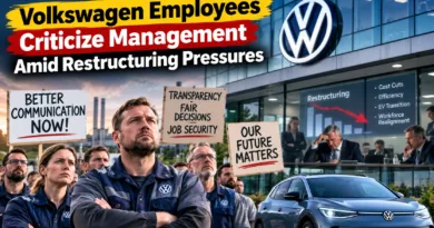 Volkswagen Employees Criticize Management Communication Amid Restructuring Pressures